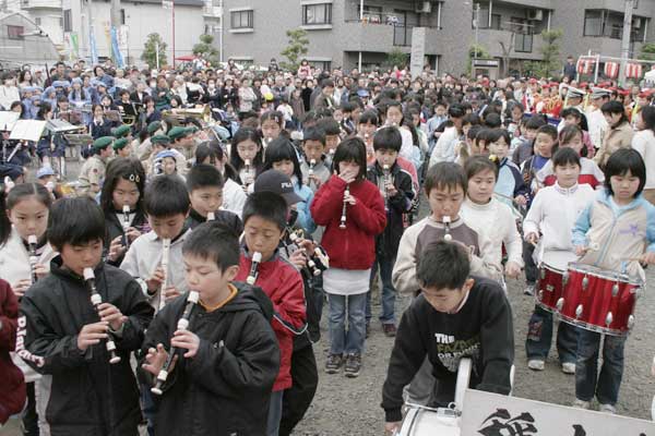 多摩区宿河原・二ヶ領用水さくら祭り4月2日-22